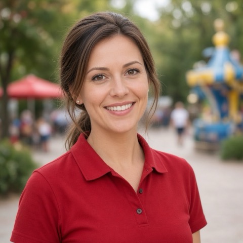 Portrait of Magda Kwiatkowska, guest relations lead
